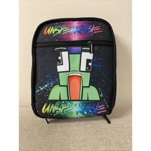 NEW Unspeakable Frog Kids Lunch Bag W/Side Pocket for Water Bottle